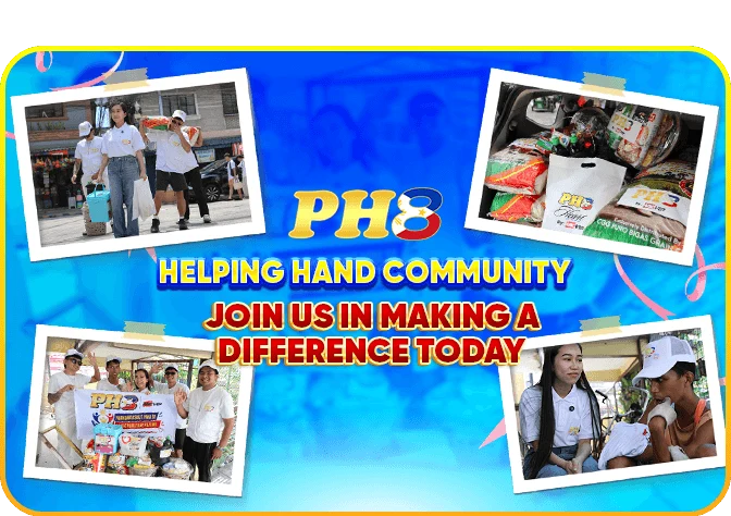 PH8 Helping Hand Community charity visit — food and essentials for Kuya Mac in Quezon City